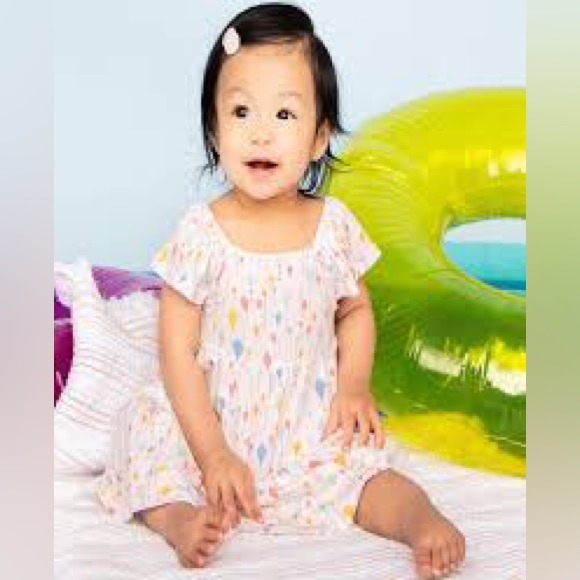 MAGNETIC ME Sky’s The Limit Dress + Diaper Cover Set - Picture 4 of 12